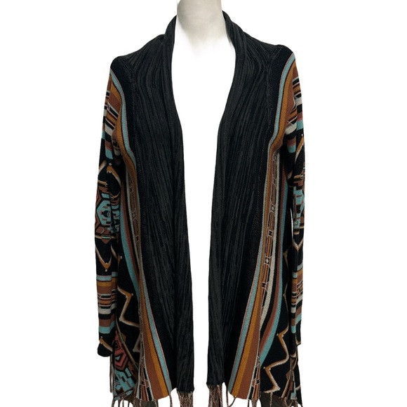 Billabong Aztec Women’s Cardigan Sweater. - Picture 3 of 6